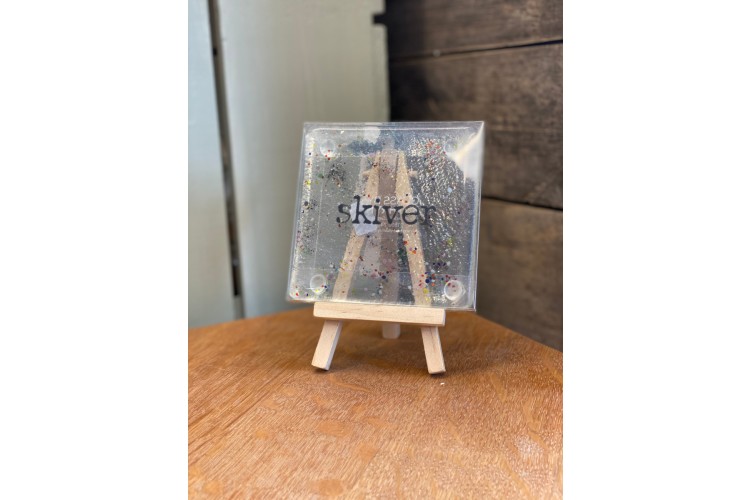 Skiver Glass Coaster