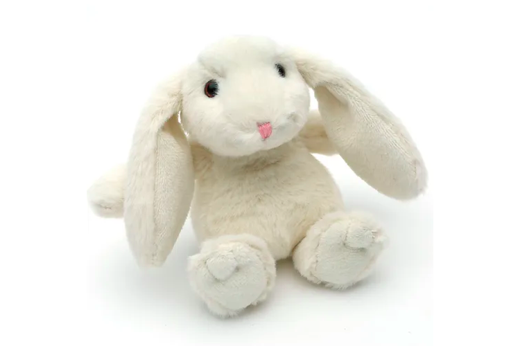 Small Bunny Cream & Bag
