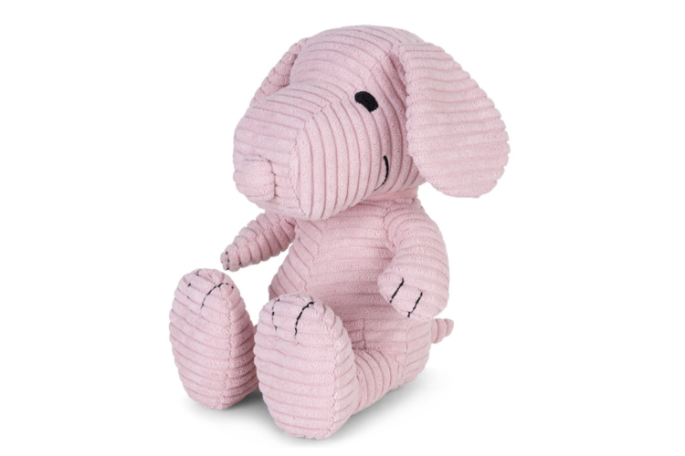 Snoopy ECO Corduroy Pink - 19cm