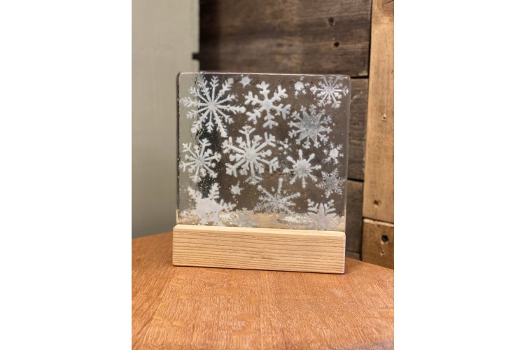 Snowflake Tea-Light Holder