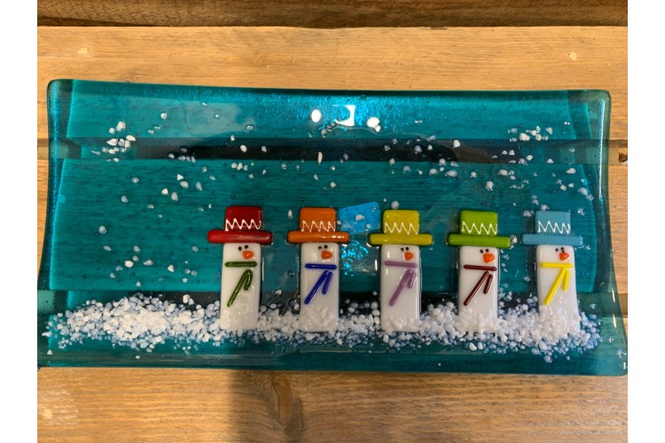 Snowman Platter 