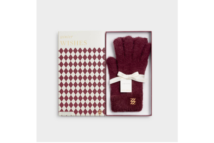 soft knit gloves