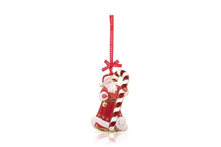Sparkle Santa & Candy Cane 