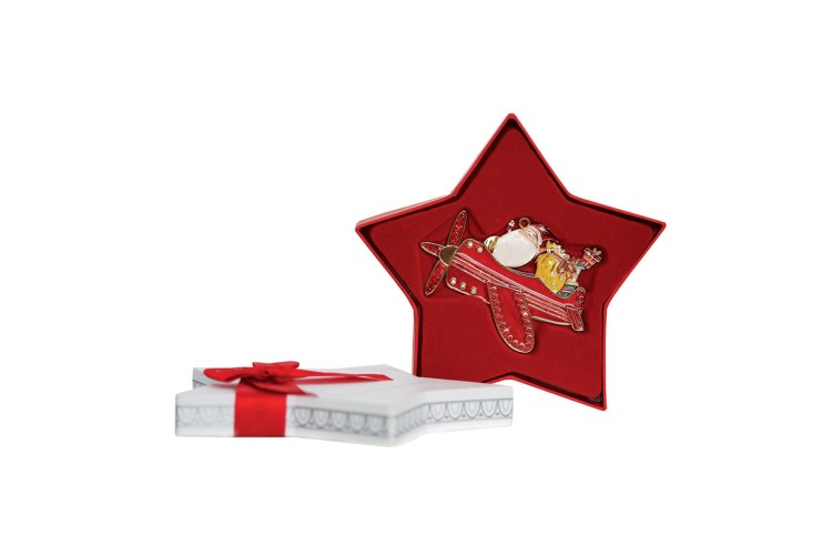 Sparkle Santa Plane 