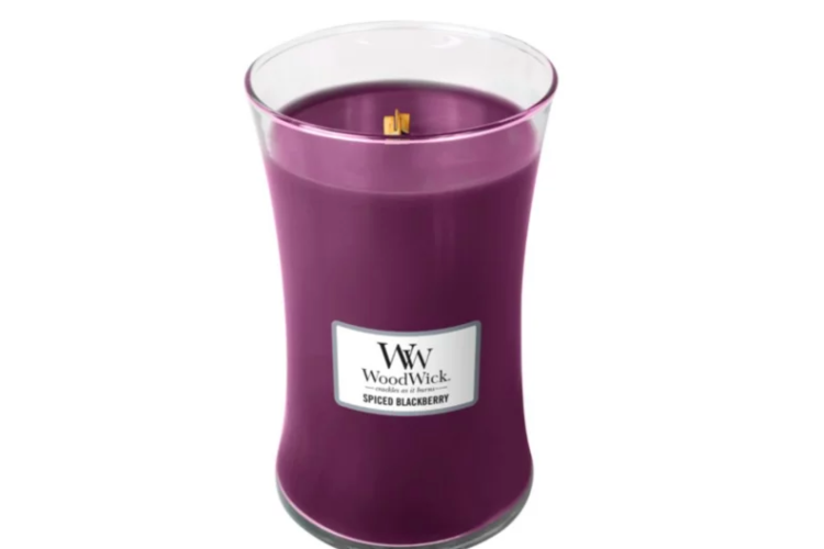 Spiced Blackberry Large Hourglass Candle