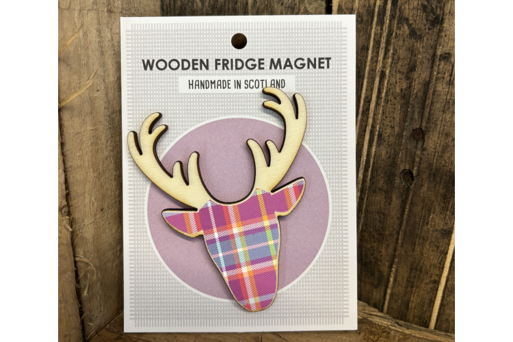 Stag Tartan Magnet