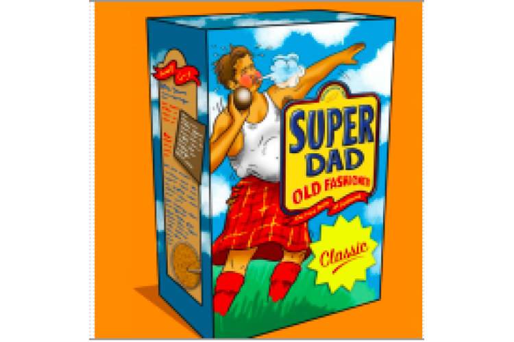 Super Dad Card 