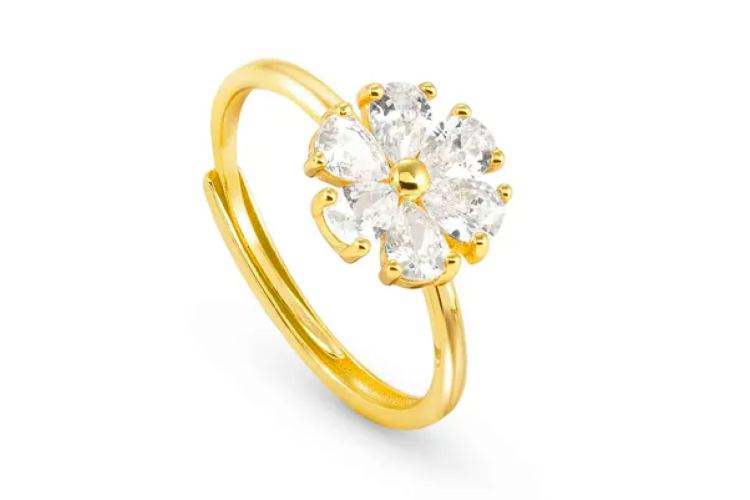 Sweetrock Nature Flower Ring 