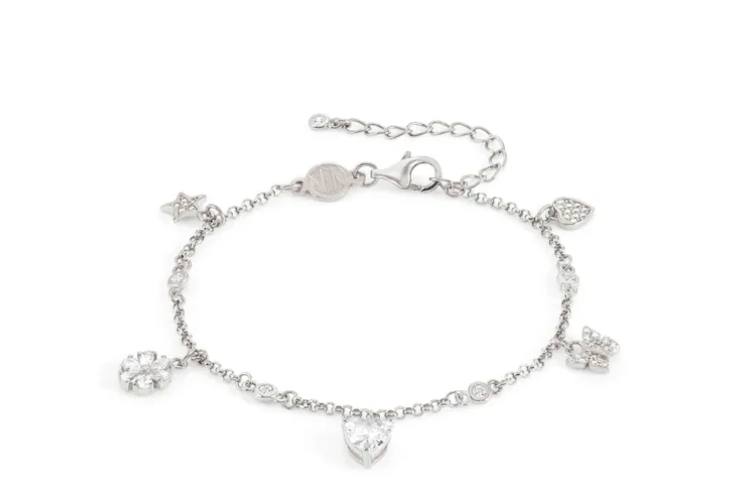 Sweetrock Nature Pendants Bracelet Silver 