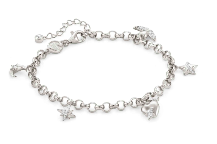 Sweetrock Pendants Bracelet Silver
