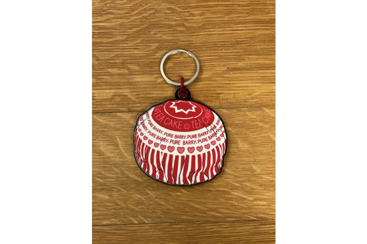 Teacake Time Keyring 