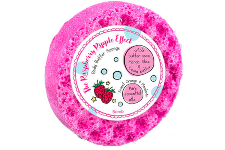 The Raspberry Ripple Effect Body Buffer Shower Soap