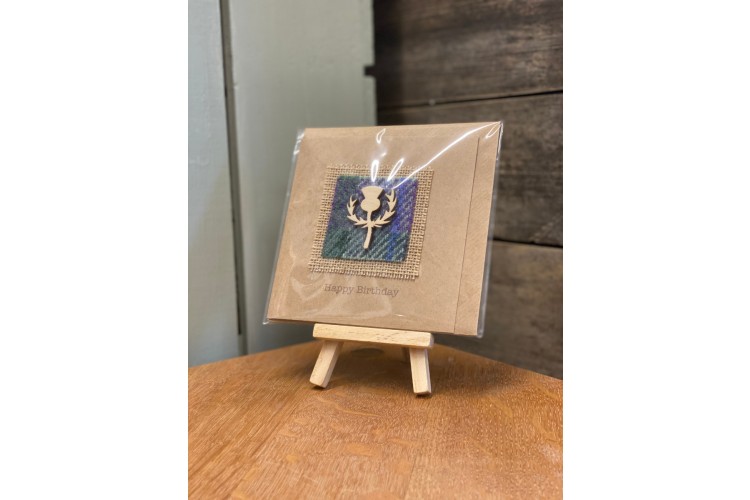 Thistle Birthday Greeting Card