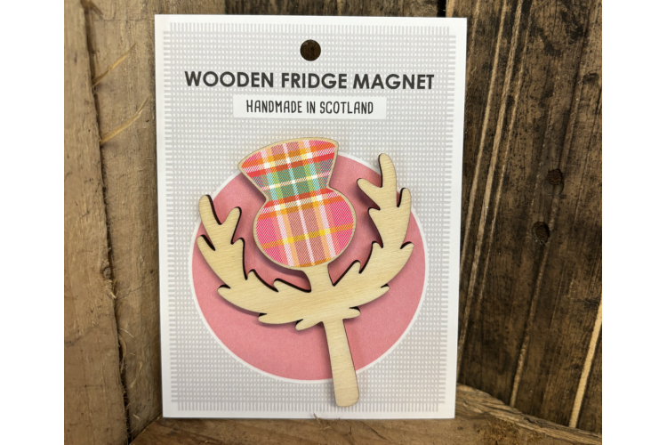 Thistle Tartan Magnet