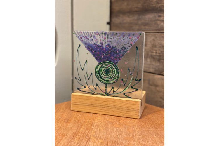 Thistle Tea-Light Holder