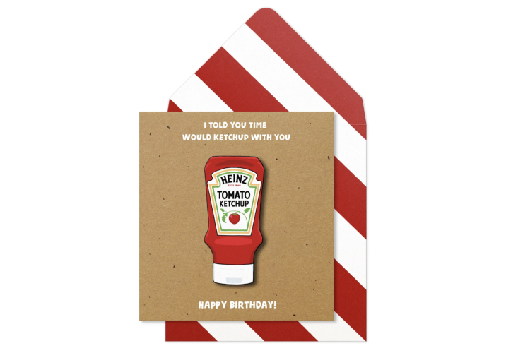 Time Would Ketchup With You Card