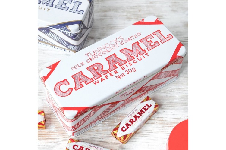 Tunnock’s Caramel Wafer Rectangle Tin