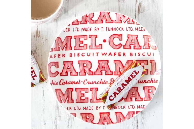 Tunnocks Caramel Wafer Biscuit Plate