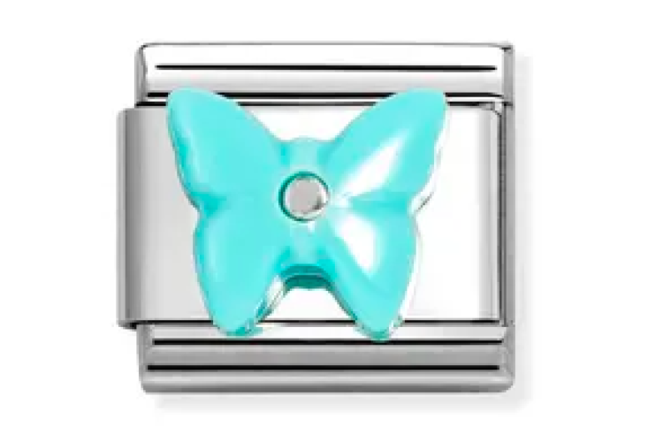 Turquoise Butterfly Link 