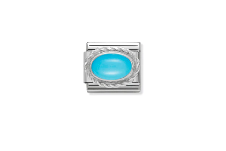 Turquoise Stone Link