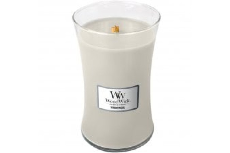 Warm Wool Large Hourglass Candle