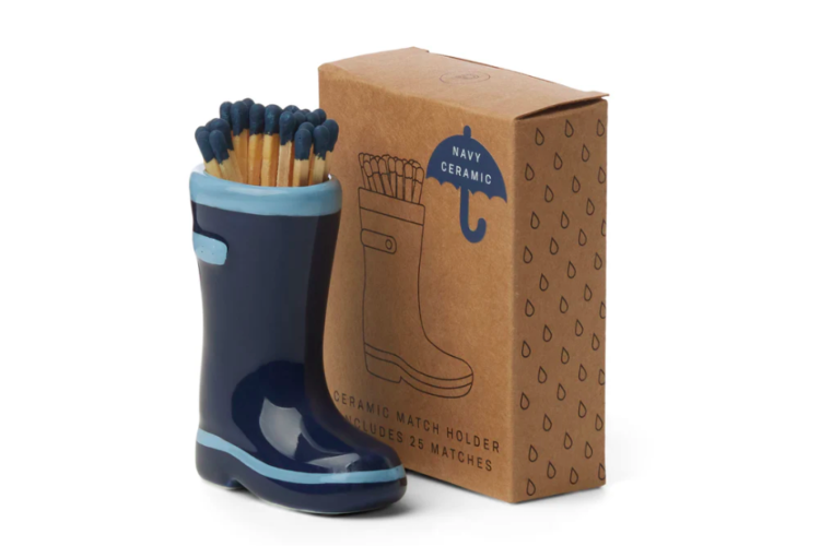 Wellington Boot Match Holder Navy  
