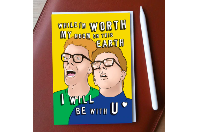 While I'm Worth Proclaimers Greeting Card