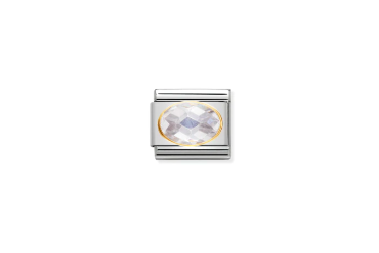 White Oval Link