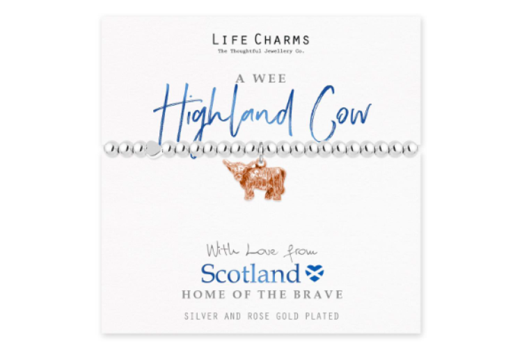 With Love From Scotland - Highland Cow Bracelet