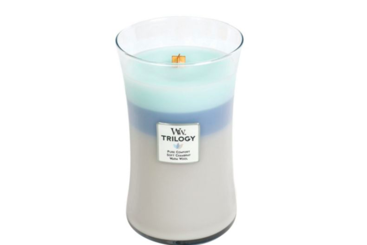 Woven Comforts Large Hourglass Candle